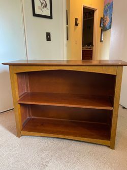 Wooden bookcase
