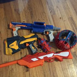 Nerf guns 