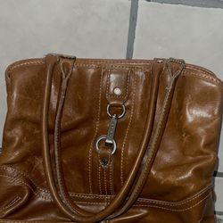 Vintage Leather Brown Purse