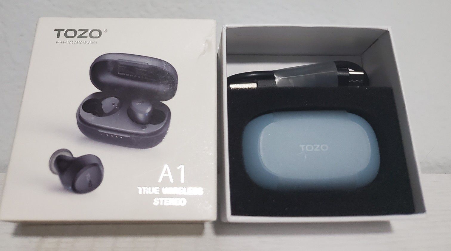 TOZO Wireless Earbuds ( Brand New, Never Used ) For $25