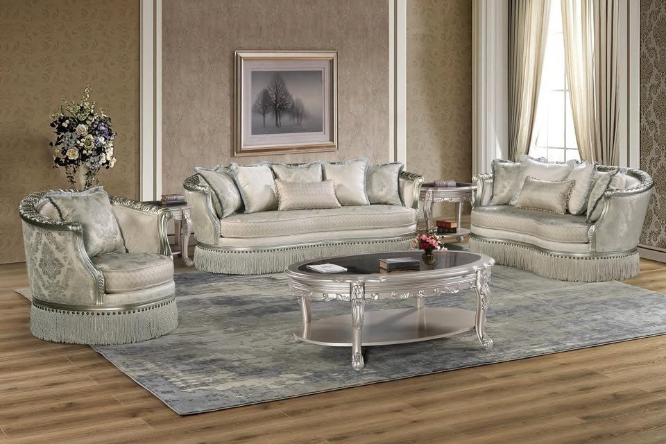 Brand New Marigold Luxury Sofa features classic craftsmanship & modern sophistication