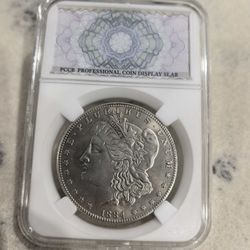 1884-S Morgan Silver Dollar