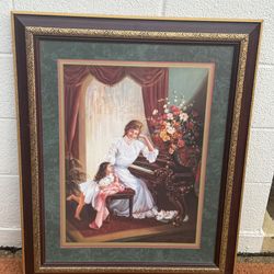 “Mother May I Play” drawing / Cuadro