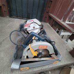 Ryobi & Craftsman 7 1/4in Corded Circular Saws