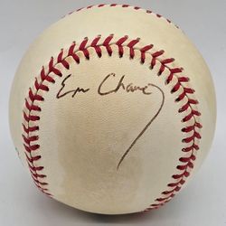 Eric Chavez Signed Baseball Oakland A’s Autograph MLB Rawlings