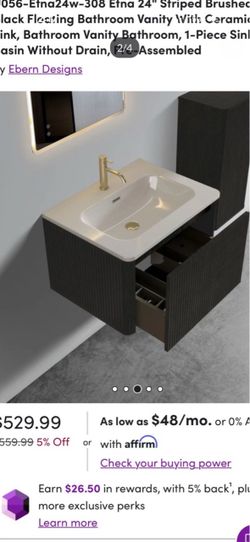 Vanity sink