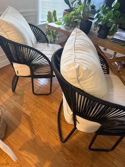 Steel Rope Mackworth outdoor/indoor chairs