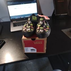 Glow In The Dark Vans (Brand New) Size 12.5 Kids