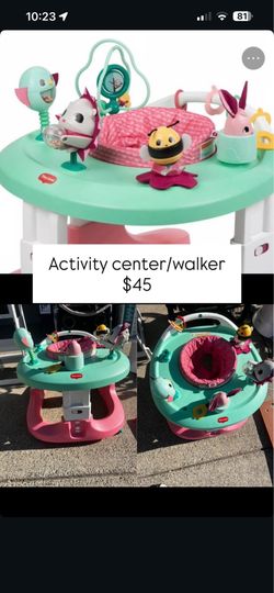 Tiny Love 4-in-1 Here I Grow Mobile Activity Center Tiny Princess Cloth Seat