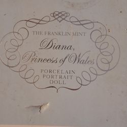 Diane Princess Of Wales  Doll