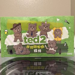 Ted2 Teddy Bear Action Plush Pendant