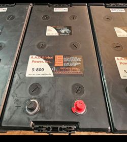 Group-8D, new battery, 1-year warranty