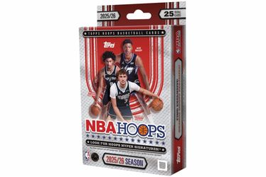 2025/26 Topps NBA Hoops Basketball Card Hanger Box