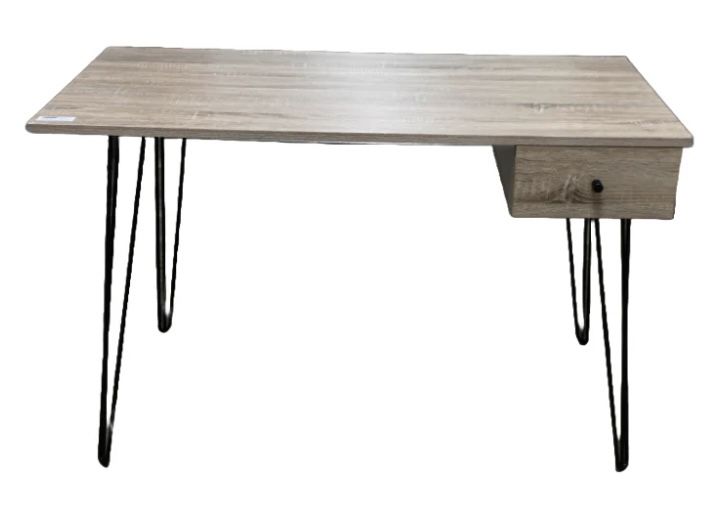 47” Desk With Metal Legs
