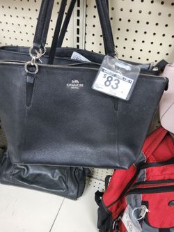 Black Coach handbag