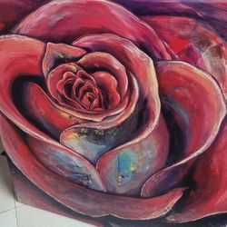 Canvas Rose Picture