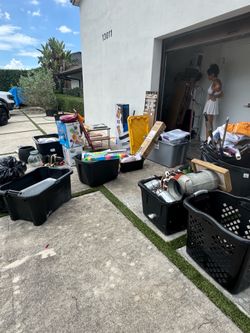 Garage sale everything must go