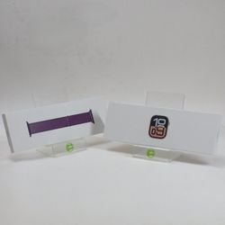 Apple Watch Series 10 46MM Rose Gold Aluminum Plum Sport Loop GPS Only MWWV3LW/A