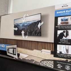 Brand New Sanus Tv Wall Mount- Fits 42”- 90” TV’s Holds Up to 150lb