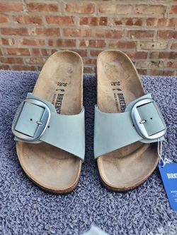 Birkenstock Madrid Big Buckle Sandals 39 US Size Women 8 Men 6 New 