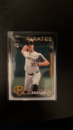 Paul Skenes Topps Rookie Card Pittsburgh Pirates