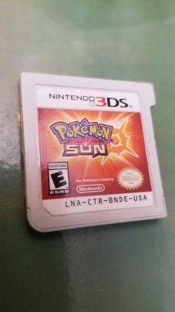 Pokemon Sun 3DS 2DS