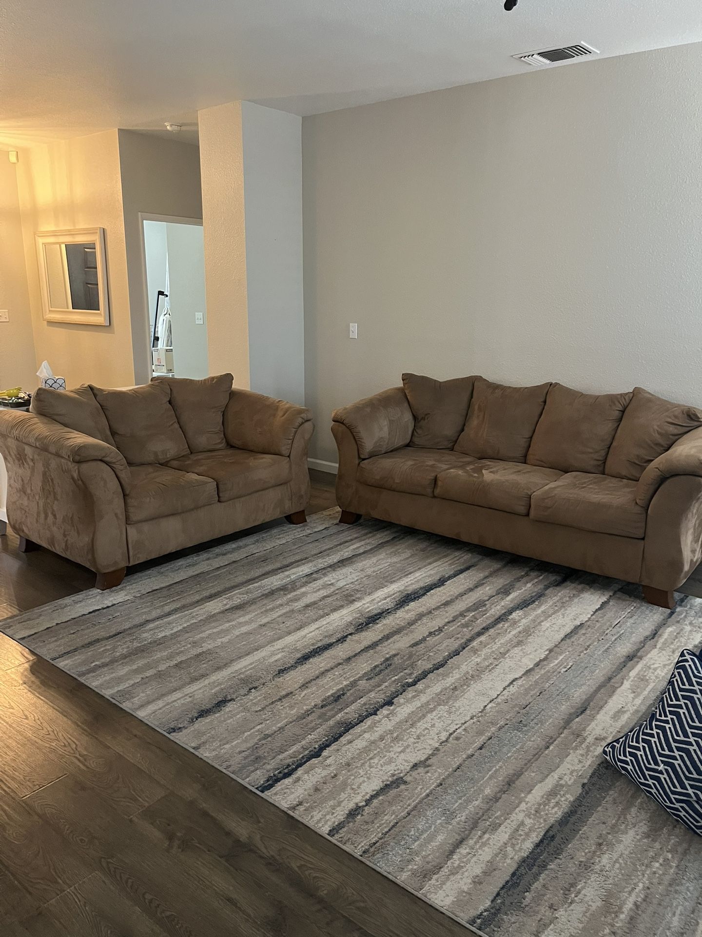 Brown Couch Set
