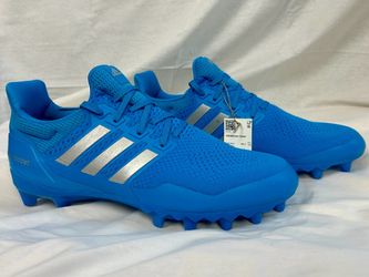 adidas UltraBoost Football Cleats Men’s Size 15 Solar Blue/Silver NWT JP7412
