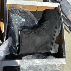 Black Suede Boots