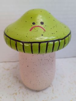 Urban Outfitters Large Green Mushroom Stash Box NEW!