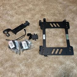 2006 Audi A4 S4 B8 driver side seat mount, tow hitch and Toyota air intake hoses