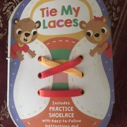 Tie My Laces Learning Book