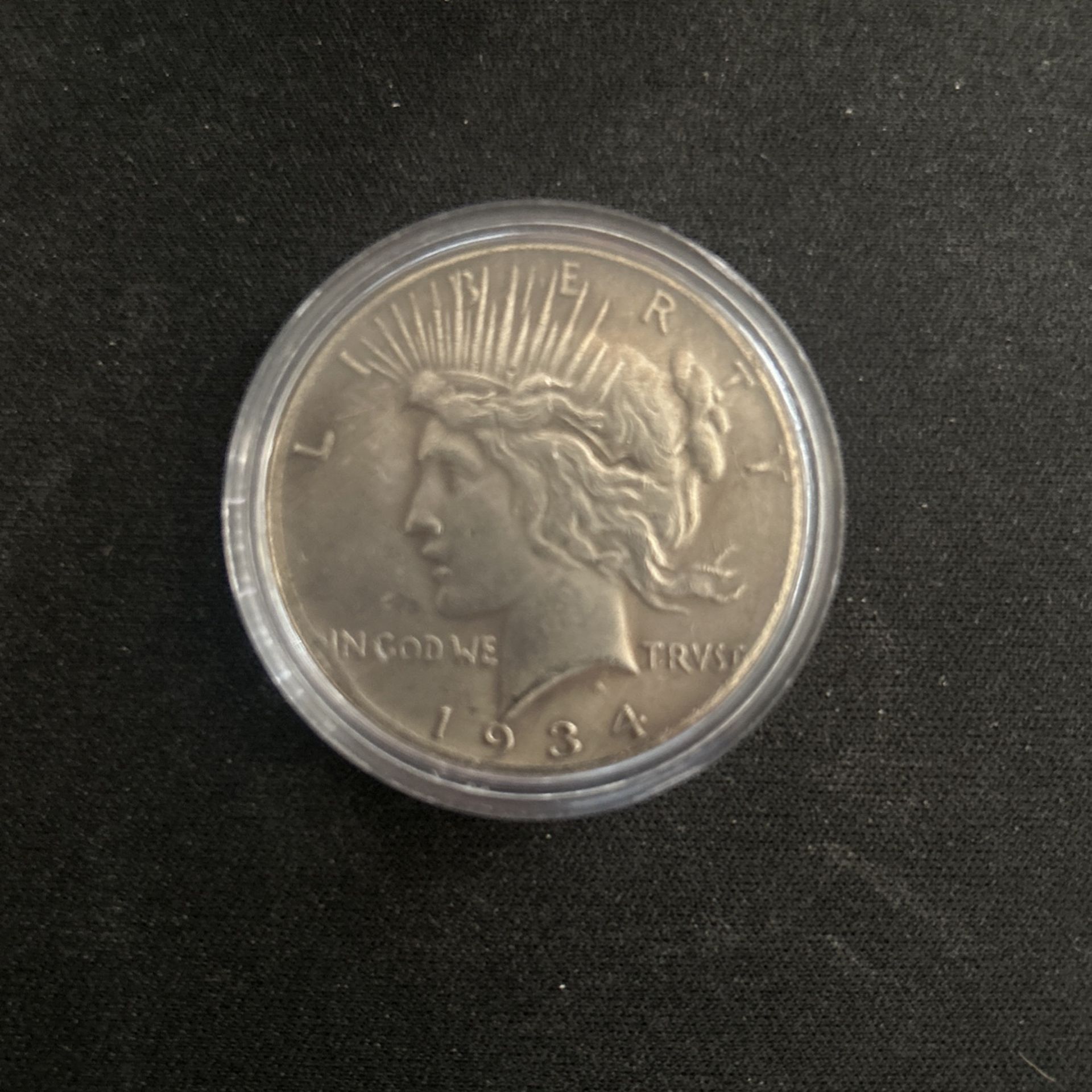 1934 Liberty Peace Silver Dollar