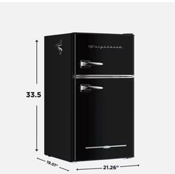 Frigidaire Retro Mini Fridge with Freezer