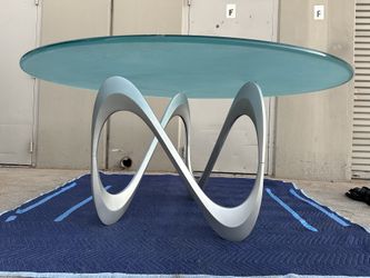 Mid century Snake Table by Knut Hesterberg for Ronald Schmitt