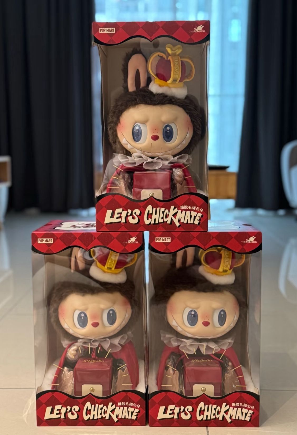 POP MART •LETS CHECKMATE LABUBU•