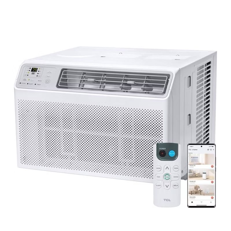 TCL 10000 BTU Smart Window Air Conditioner Fan and Dehumidifier