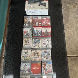 PS3 Lot And 18 Games 