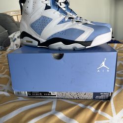 Jordan 6 “UNC Home”used size 11.5