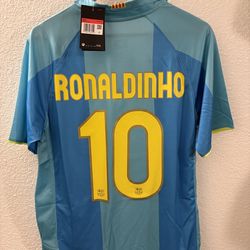 Ronaldinho retro jersey Barcelona
