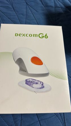 Dexcom G6 sensors and transmitter