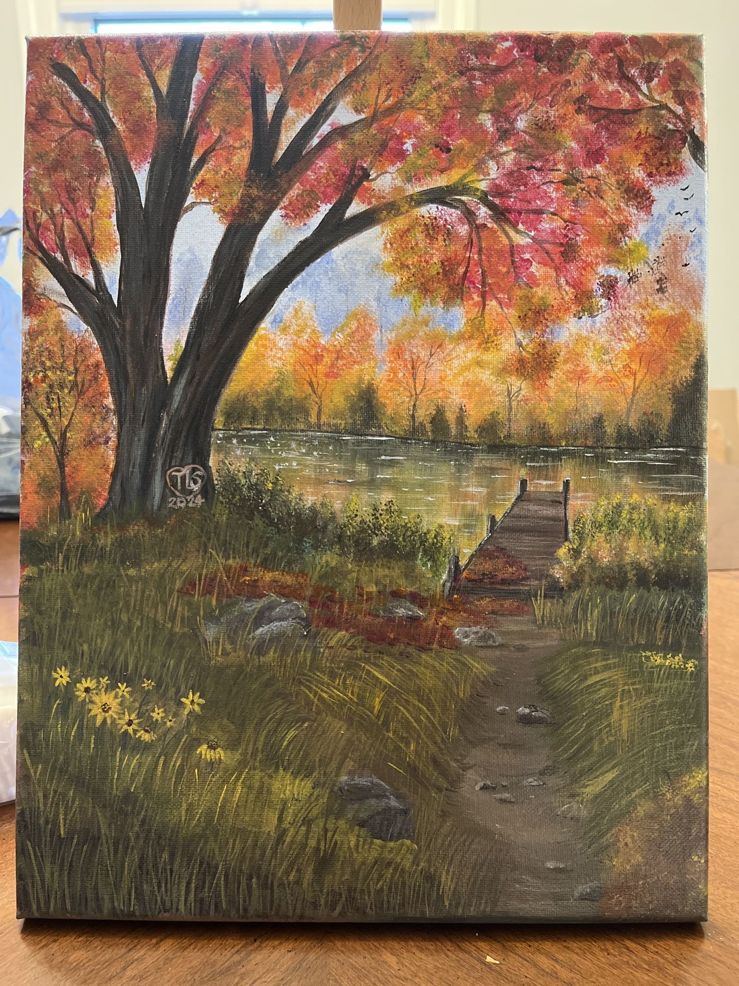 Acrylic 11x14 Painting.