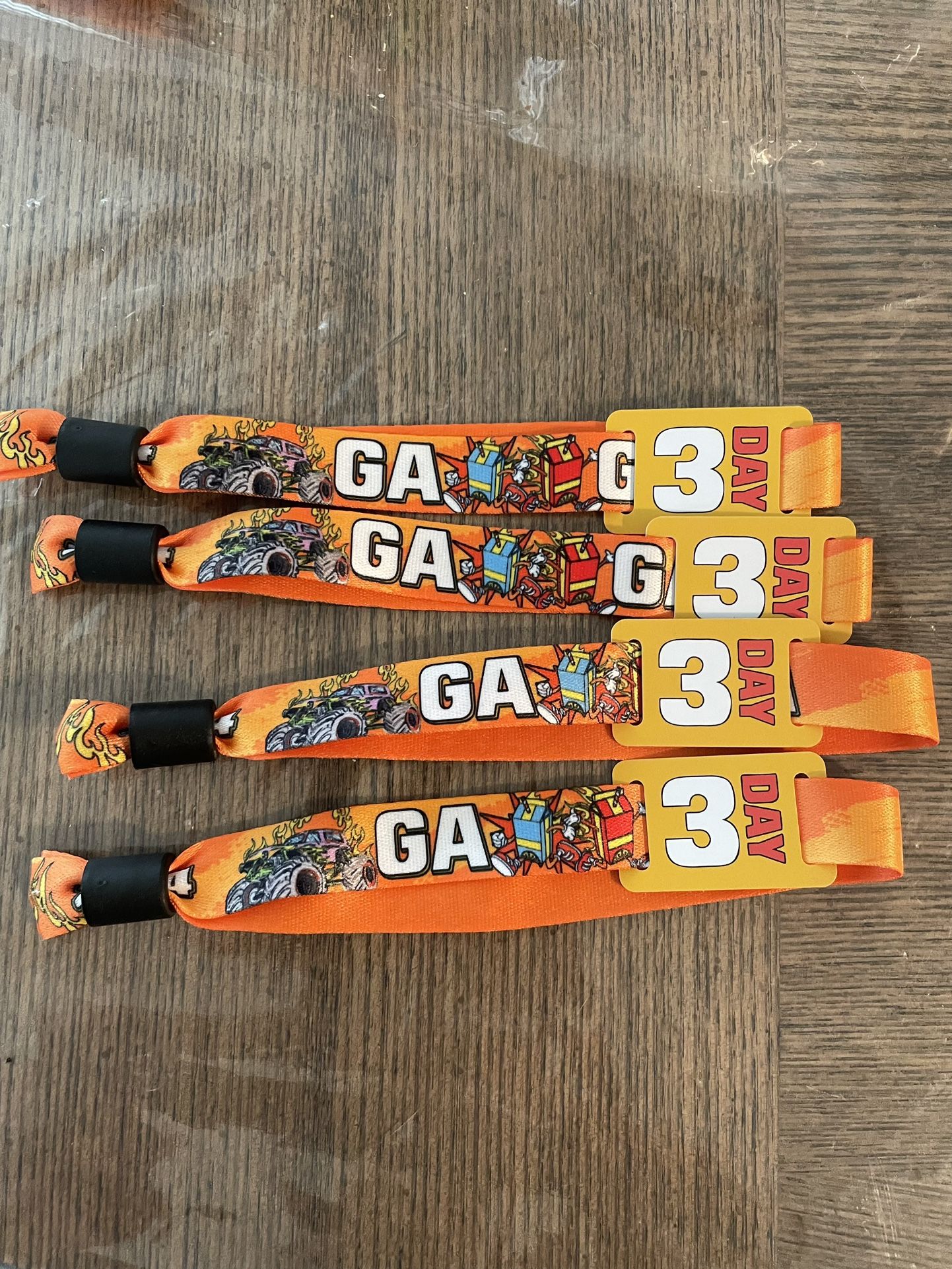 Summer Smash Tickets Wristbands