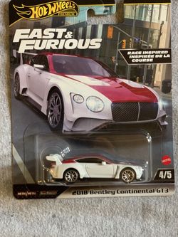 2018 Bentley Continental GT Fast & Furious 1/43 Scale Diecast #FastFurious #Diecast