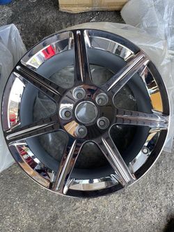 8896777 | GM Corvette C6 18” Chrome Rims 18x8.5” GM original