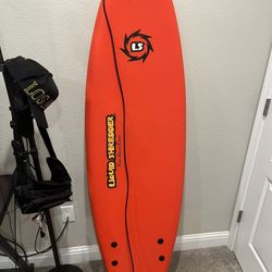 Liquid Shredder Foam Special Edition  Board Is 5’10