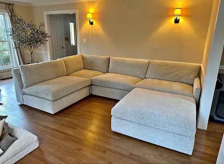 L shaped sectional couch