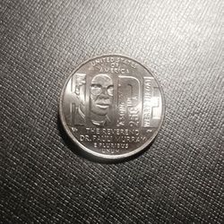 2024 D Hope Quarter In "Cod We Trust" Error Reverend Dr. Pauli Murray RARE