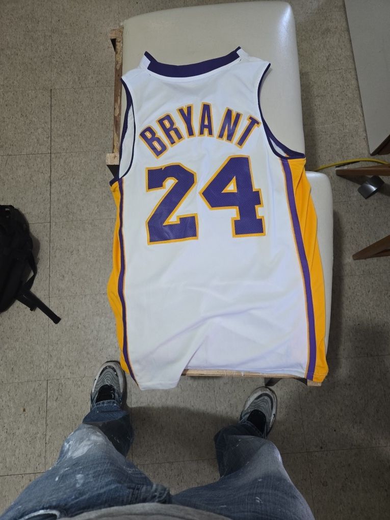 Kobe Bryant Game Jersey Not Sure If It Was One Game I'm Just Saying It's One Of Them But He Has Wore In A Game