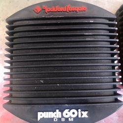 Old School Rockford Fosgate Punch 60IX Amplifier